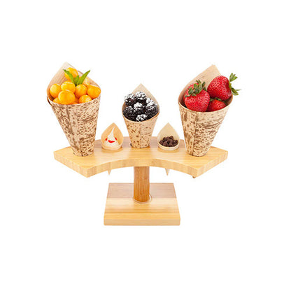 Wholesale Restaurantware Holder Cone Crcnt 5 Slot- Bulk