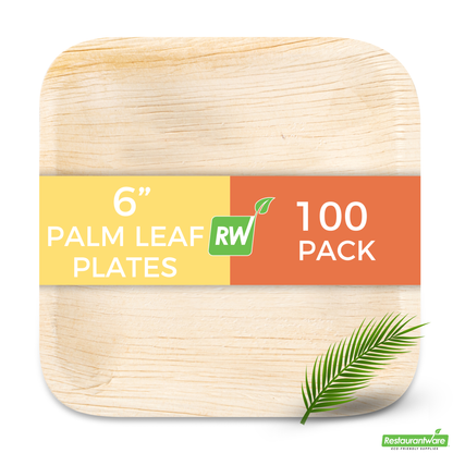 Wholesale BoxNCase 6" Palm Plate- Bulk