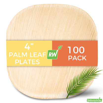 Wholesale BoxNCase 4" Palm Plate- Bulk
