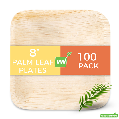 Wholesale BoxNCase 8" Palm Plate- Bulk