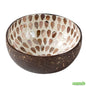Wholesale Restaurantware 16 Oz White Handmade Teardrop Coconut Bowl - 5.9" X 5.9" X 2.4"- Bulk