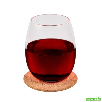 Wholesale Restaurantware Bar Lux Round Cork Coaster - 4" - 100 Count Box- Bulk