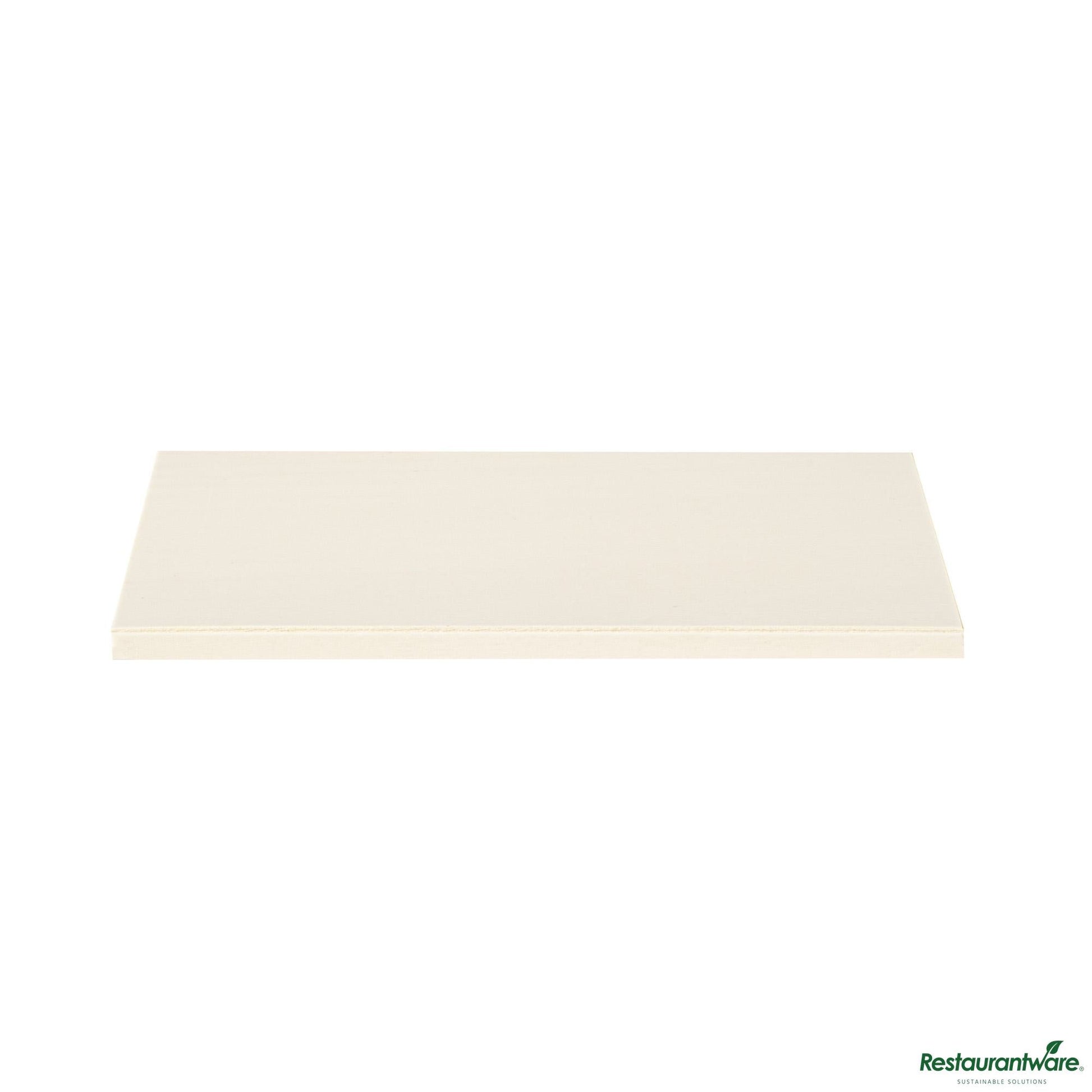 Wholesale Restaurantware Rectangle Natural Poplar Lid - Fits 31 Oz Bento Box - 8" X 4.8" X 0.5"- Bulk