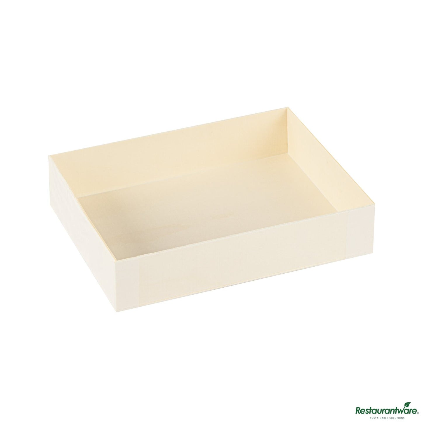 Wholesale Restaurantware 24 Oz Rectangle Natural Poplar Bento Box - 6.5" X 4.7" X 1.4"- Bulk