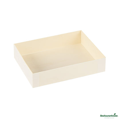 Wholesale Restaurantware 24 Oz Rectangle Natural Poplar Bento Box - 6.5" X 4.7" X 1.4"- Bulk
