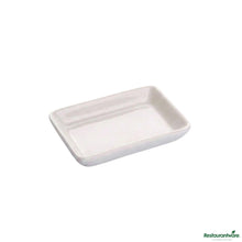 Wholesale Restaurantware Rectangle White Porcelain Mini Dish - 3" X 2 1/4" X 3/4"- Bulk