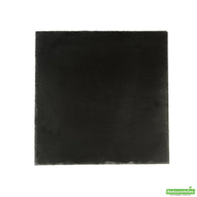 Wholesale Restaurantware Square Black Slate Serving Tray-12" X 12" X 0.2"- Bulk