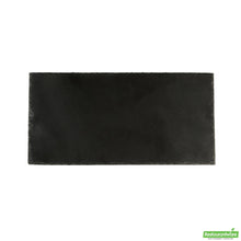 Wholesale Restaurantware Rectangle Black Slate Serving Tray - 11.8" X 5.9" X 0.2"- Bulk