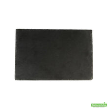 Wholesale Restaurantware Rectangle Black Slate Serving Tray-11.8" X 7.9" X- Bulk