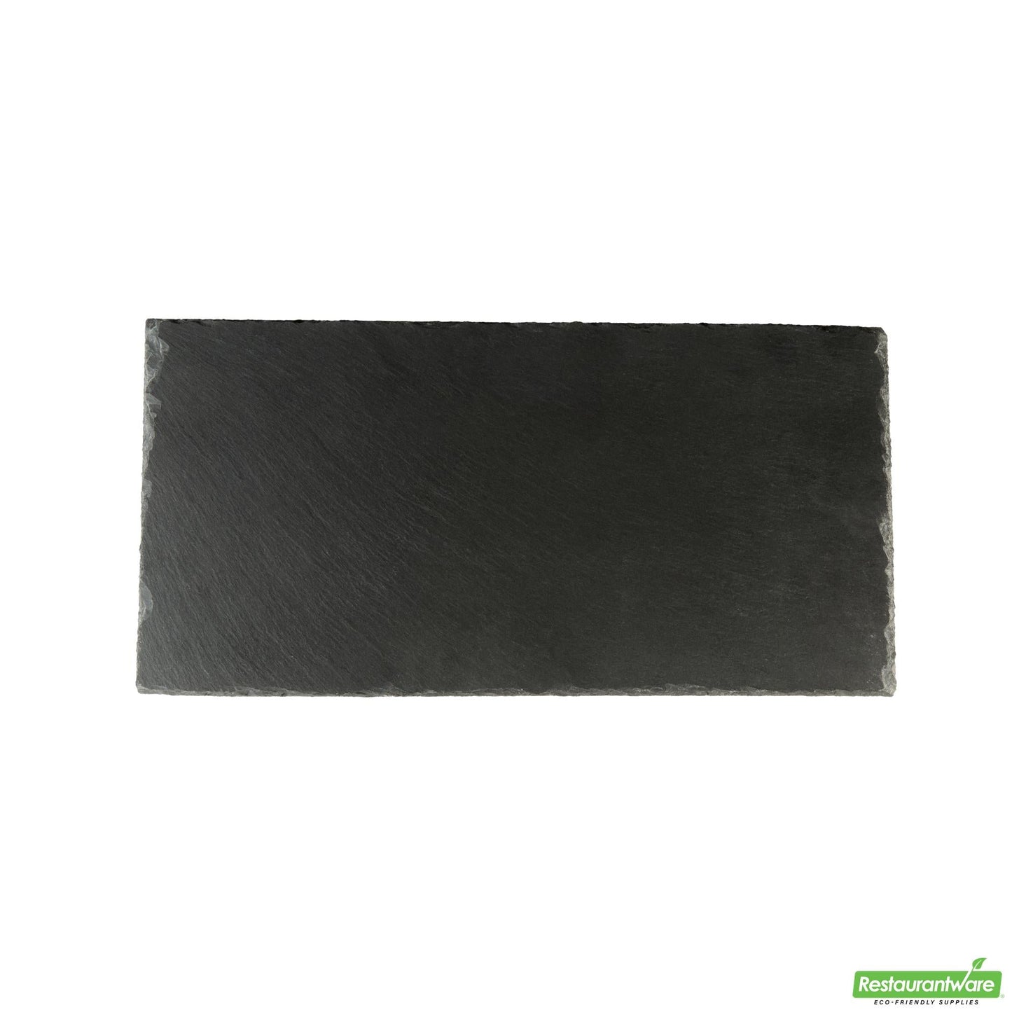 Wholesale Restaurantware Rectangle Black Slate Serving Tray-15.8" X 7.9" X- Bulk