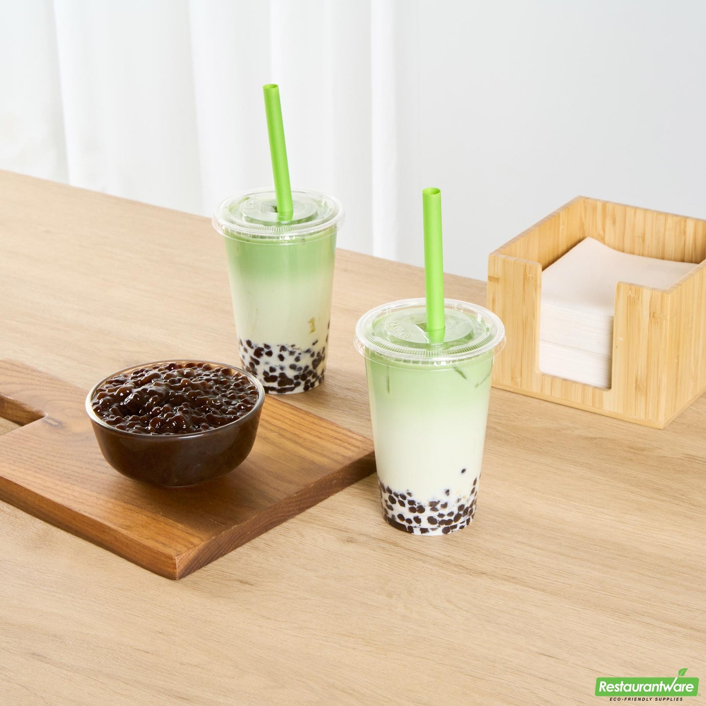 Wholesale Restaurantware Tea Tek 6 Lb Tapioca Boba Pearls - Small - 1 Count Box- Bulk