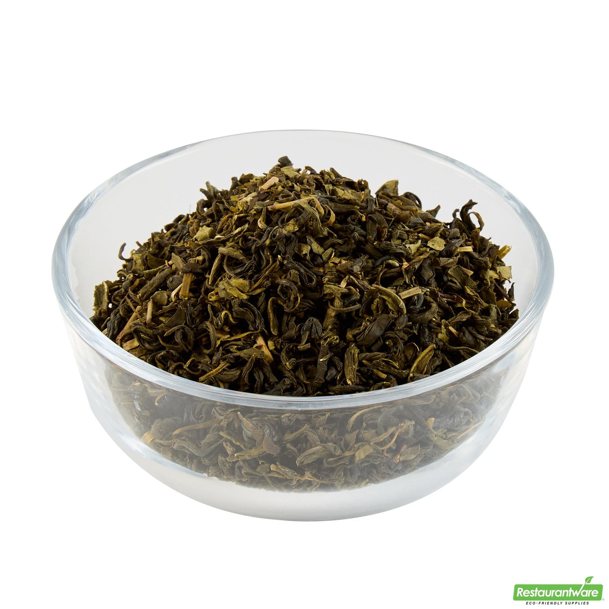 Wholesale Restaurantware Tea Tek 8.4 Oz Green Loose Leaf Tea - 1 Count Box- Bulk