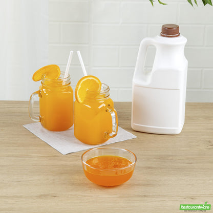 Wholesale Restaurantware Tea Tek 64 Fl. Oz Orange Concentrated Syrup - 1 Count Box- Bulk
