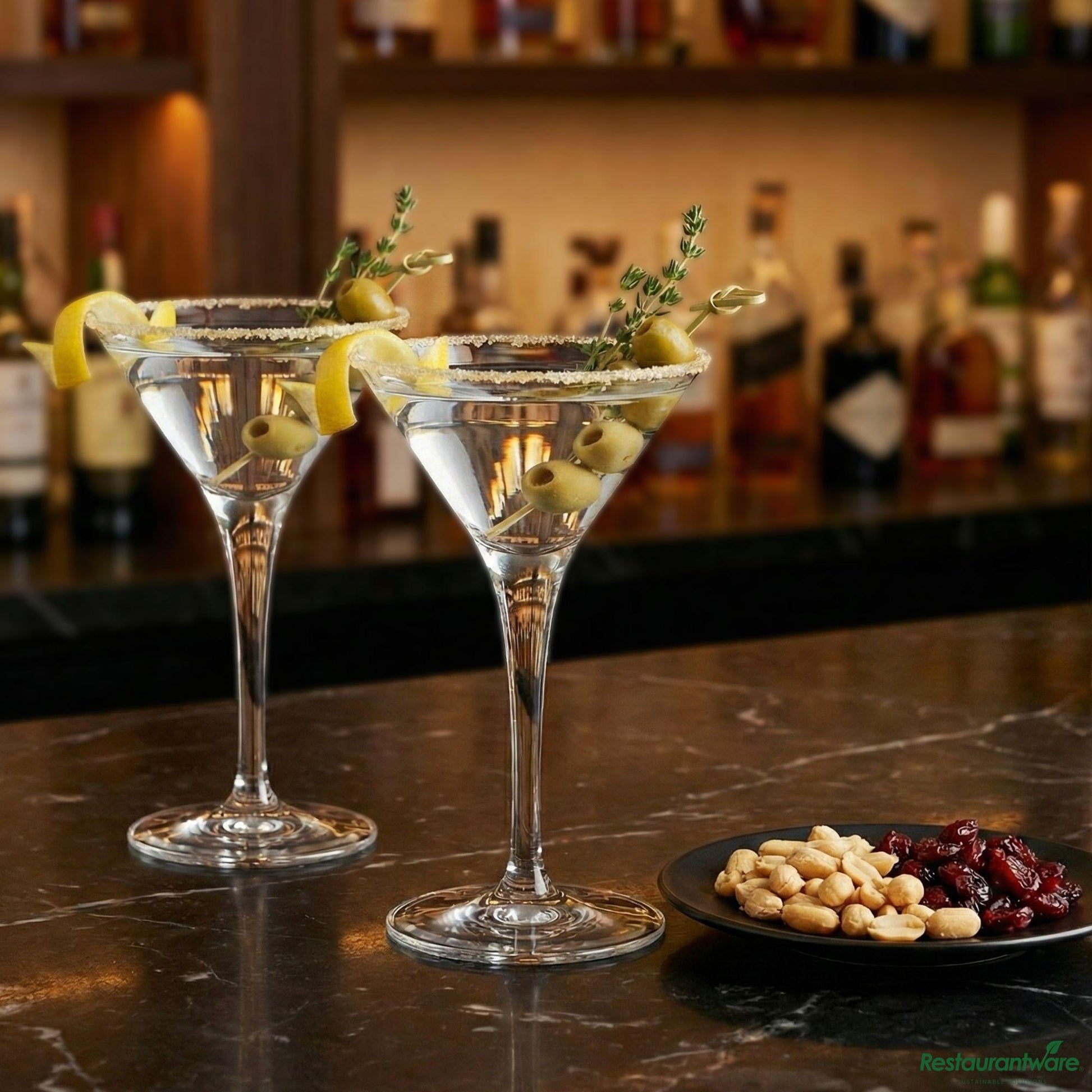 Wholesale Restaurantware Voglia Nude 5 Oz Cocktail Martini Glass - Crystal - 3 3/4" X 3 3/4" X 6 1/4"- Bulk