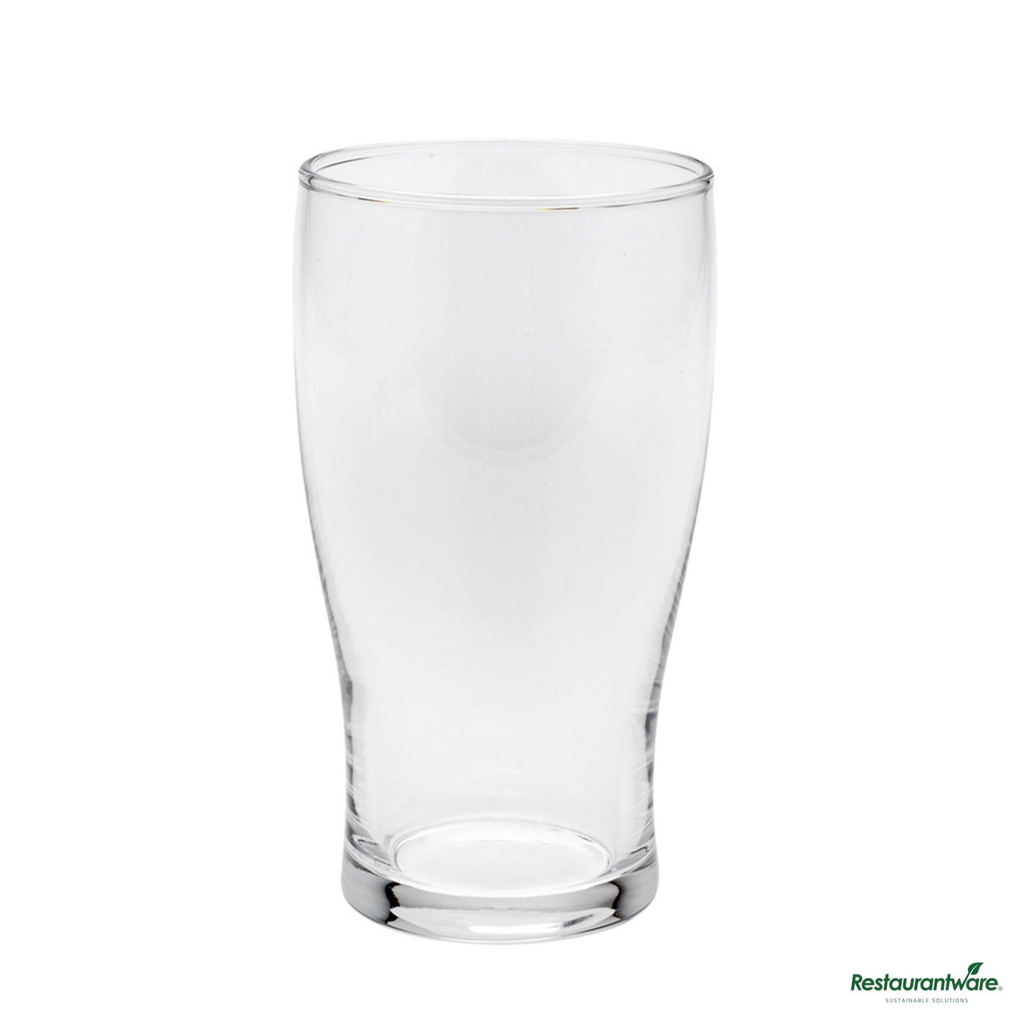 Restaurantware 16 Oz Tulip Beer Pint Glass - 3" X 3" X 5 3/4"