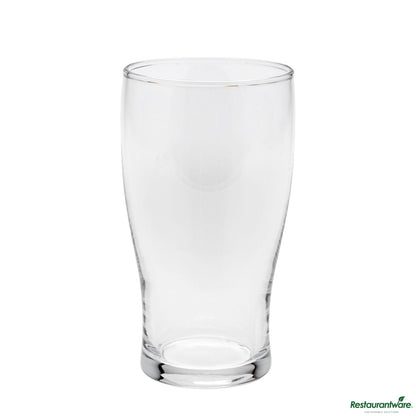 Restaurantware 16 Oz Tulip Beer Pint Glass - 3" X 3" X 5 3/4"
