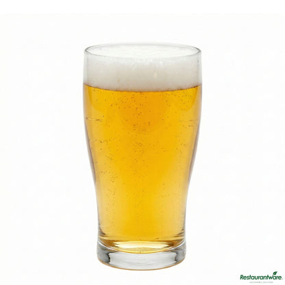 Restaurantware 16 Oz Tulip Beer Pint Glass - 3" X 3" X 5 3/4"