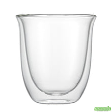 Wholesale Restaurantware 7 Oz Glass Coffee Cup - Double Wall, Borosilicate - 3.5" X 3.5" X 3.7"- Bulk
