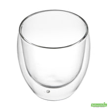 Wholesale Restaurantware 8 Oz Coffee Cup - Double Wall, Borosilicate - 3.3" X 3.3" X 3.5"- Bulk