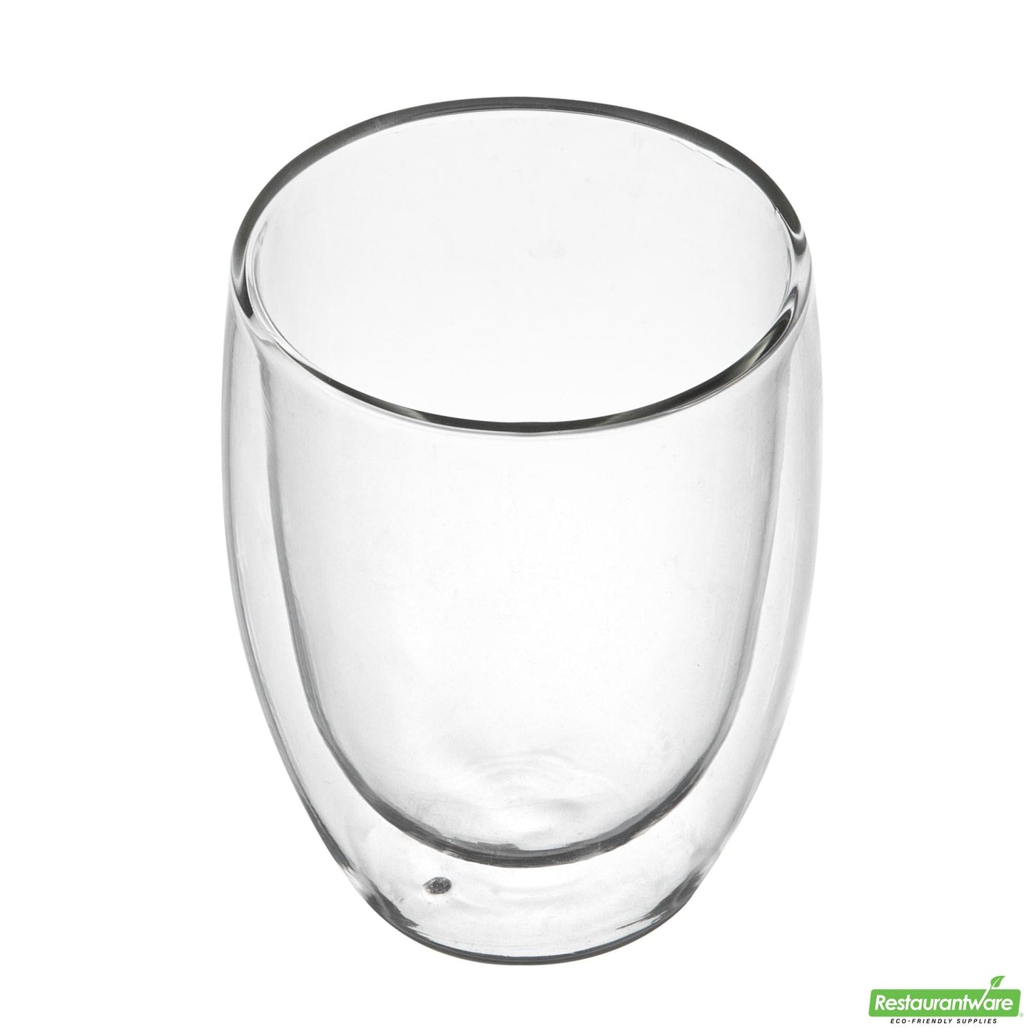 Restaurantware 12 Oz Coffee Cup - Double Wall, Borosilicate - 3.3" X 3.3" X 4.7"