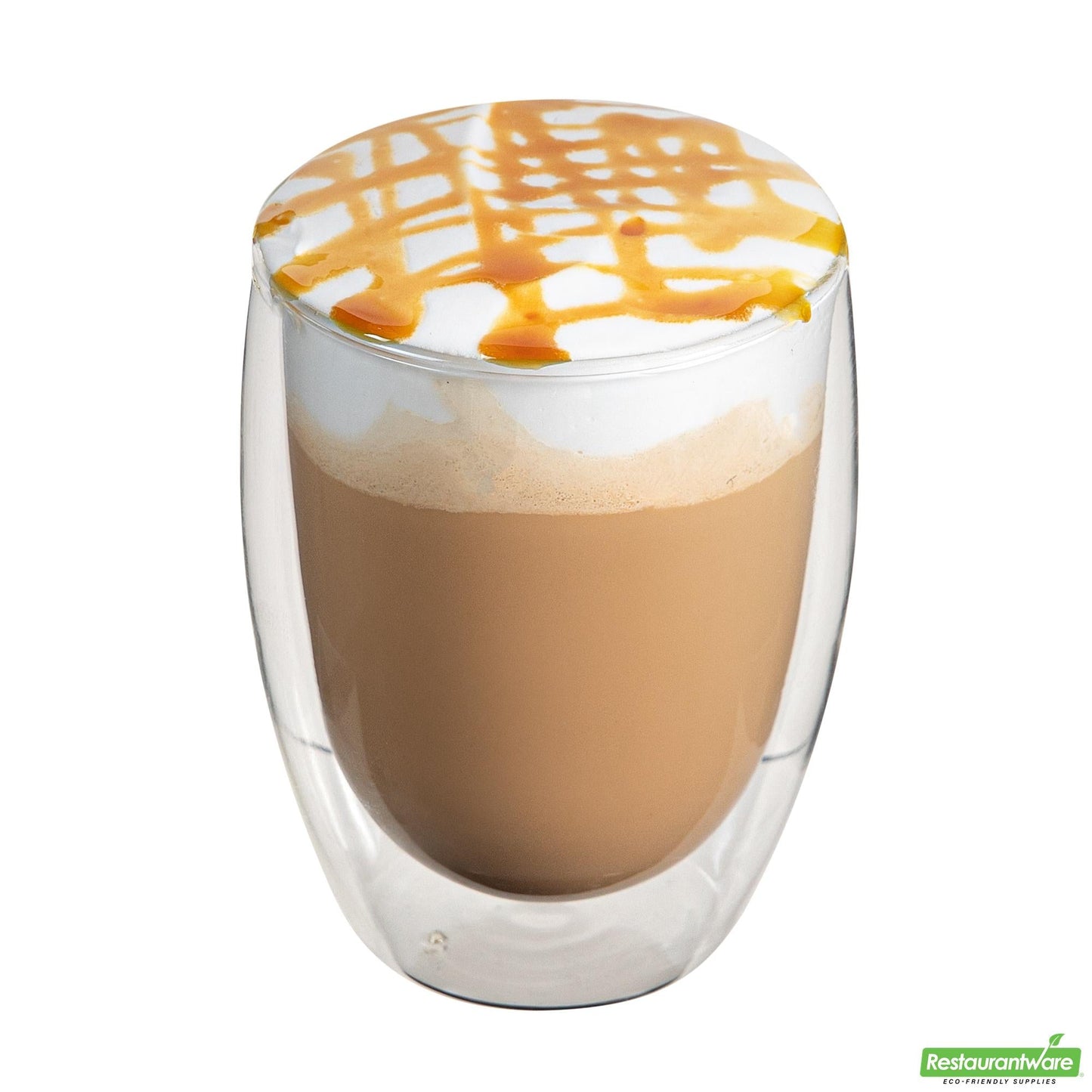 Restaurantware 12 Oz Coffee Cup - Double Wall, Borosilicate - 3.3" X 3.3" X 4.7"