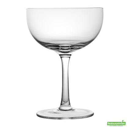 Wholesale Restaurantware 8 Oz Coupe Cocktail Glass - 3.7" X 3.7" X 5.2"- Bulk