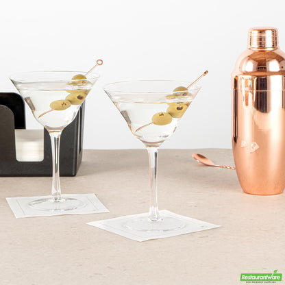 Wholesale Restaurantware 9 Oz Martini Glass - 4.5" X 4.5" X 6.5"- Bulk