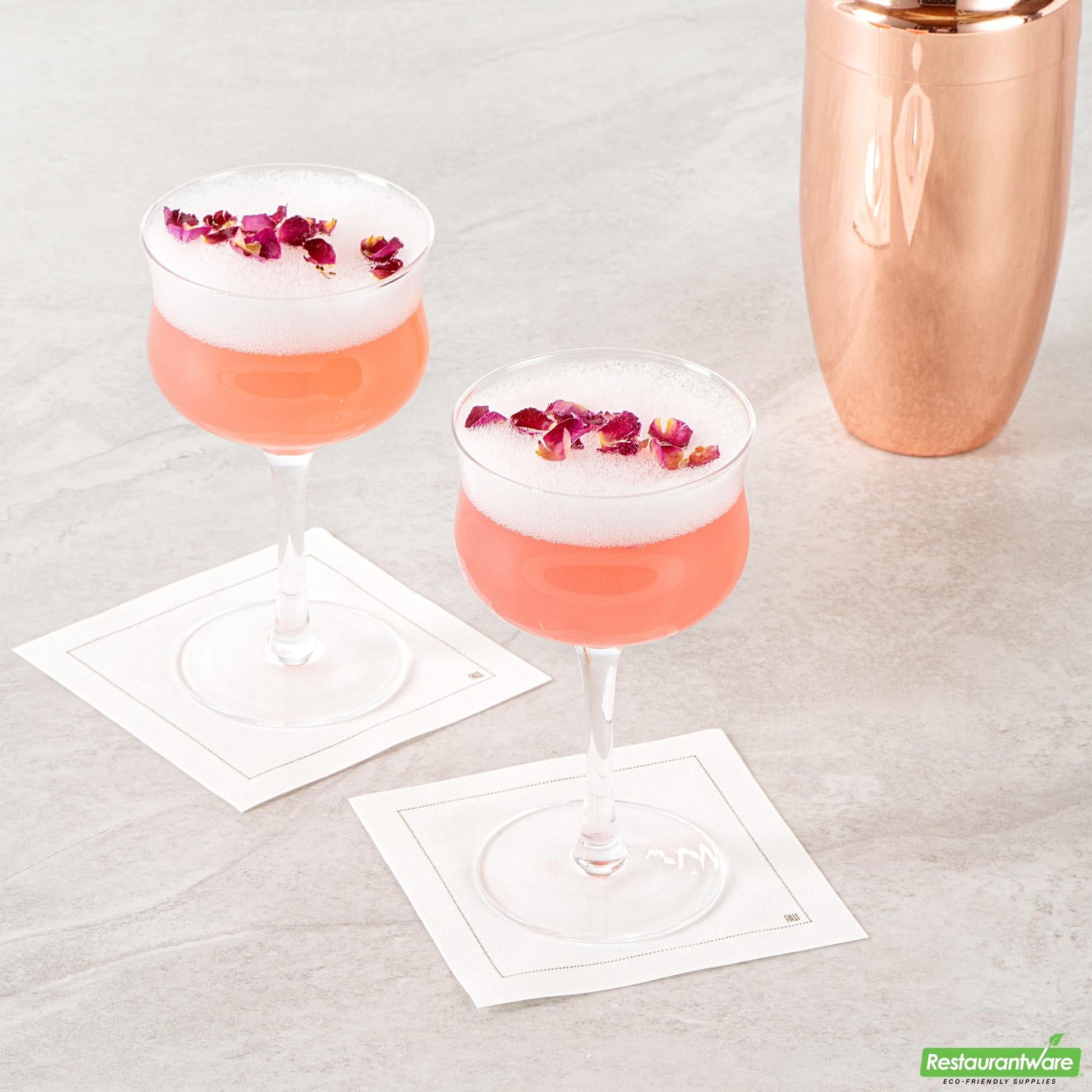 Wholesale Restaurantware 8 Oz Rose / Cocktail Glass - 3.2" X 3.2" X 5.7"- Bulk