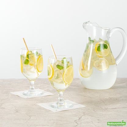 Wholesale Restaurantware Vetri 12 Oz Water Goblet Glasss - 2.8" X 2.8" X 6"- Bulk