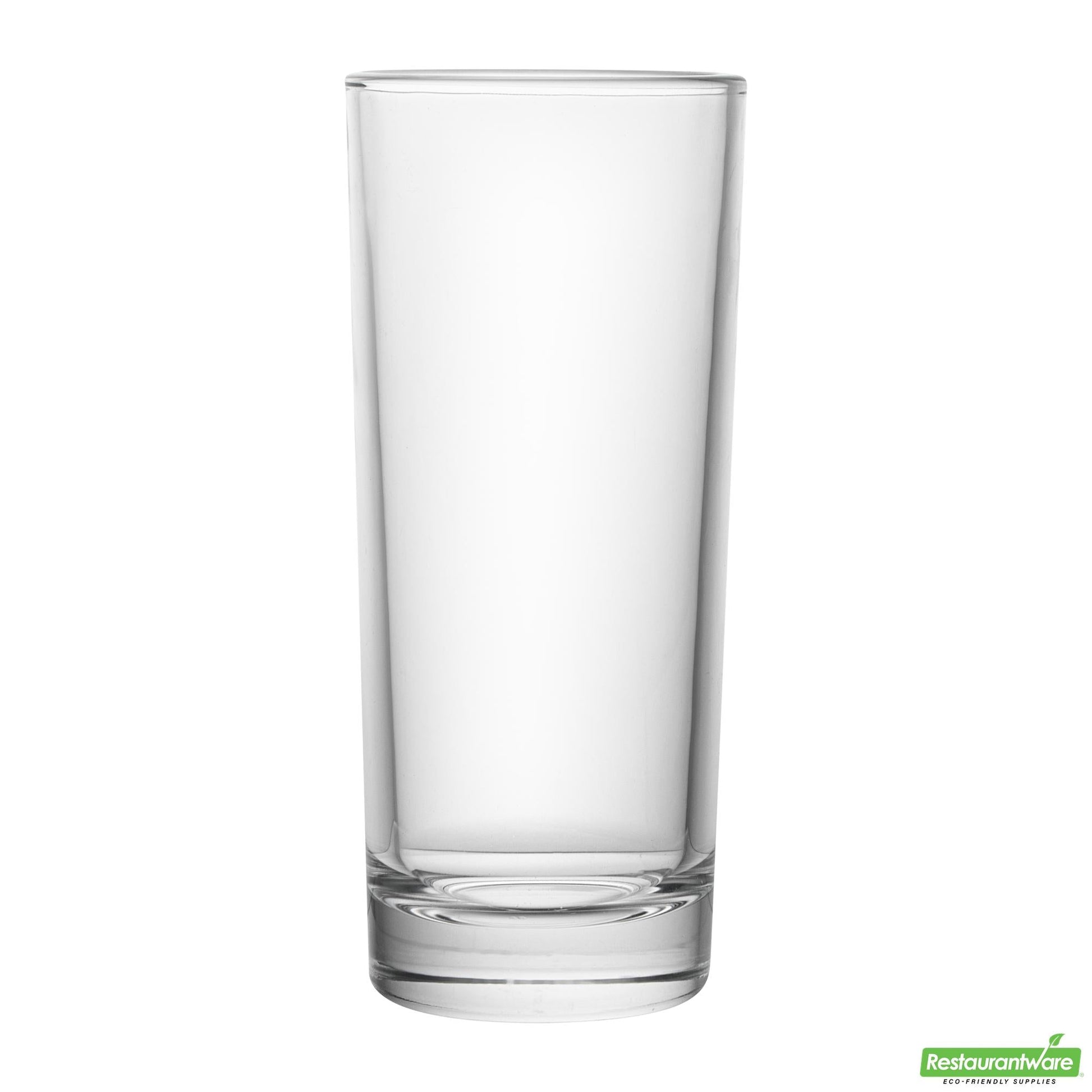 Wholesale Restaurantware 7 Oz Highball Glass - 2.3" X 2.3" X 5.5"- Bulk
