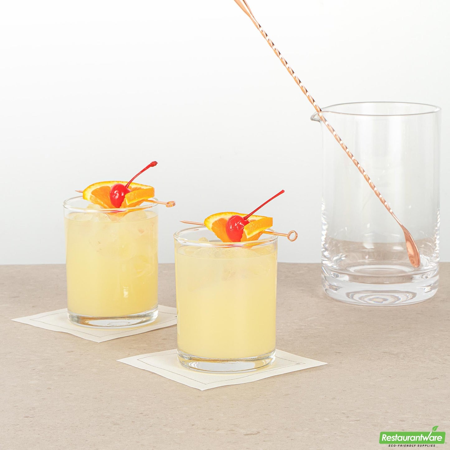 Wholesale Restaurantware 11 Oz Rocks / Old Fashioned Glass - 3.1" X 3.1" X 3.9"- Bulk