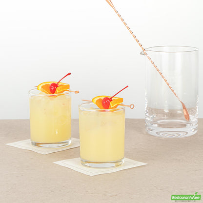 Wholesale Restaurantware 11 Oz Rocks / Old Fashioned Glass - 3.1" X 3.1" X 3.9"- Bulk