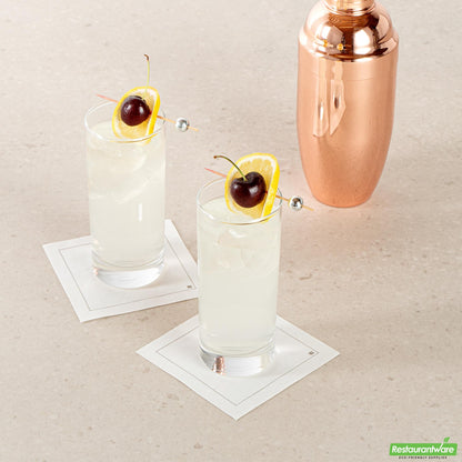 Wholesale Restaurantware 12 Oz Collins Glass - 2.6" X 2.6" X 5.9"- Bulk