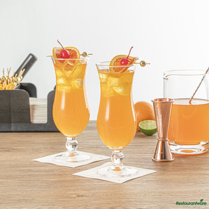 Wholesale Restaurantware 16 Oz Hurricane Glass - 3.2" X 3.2" X 8.3"- Bulk