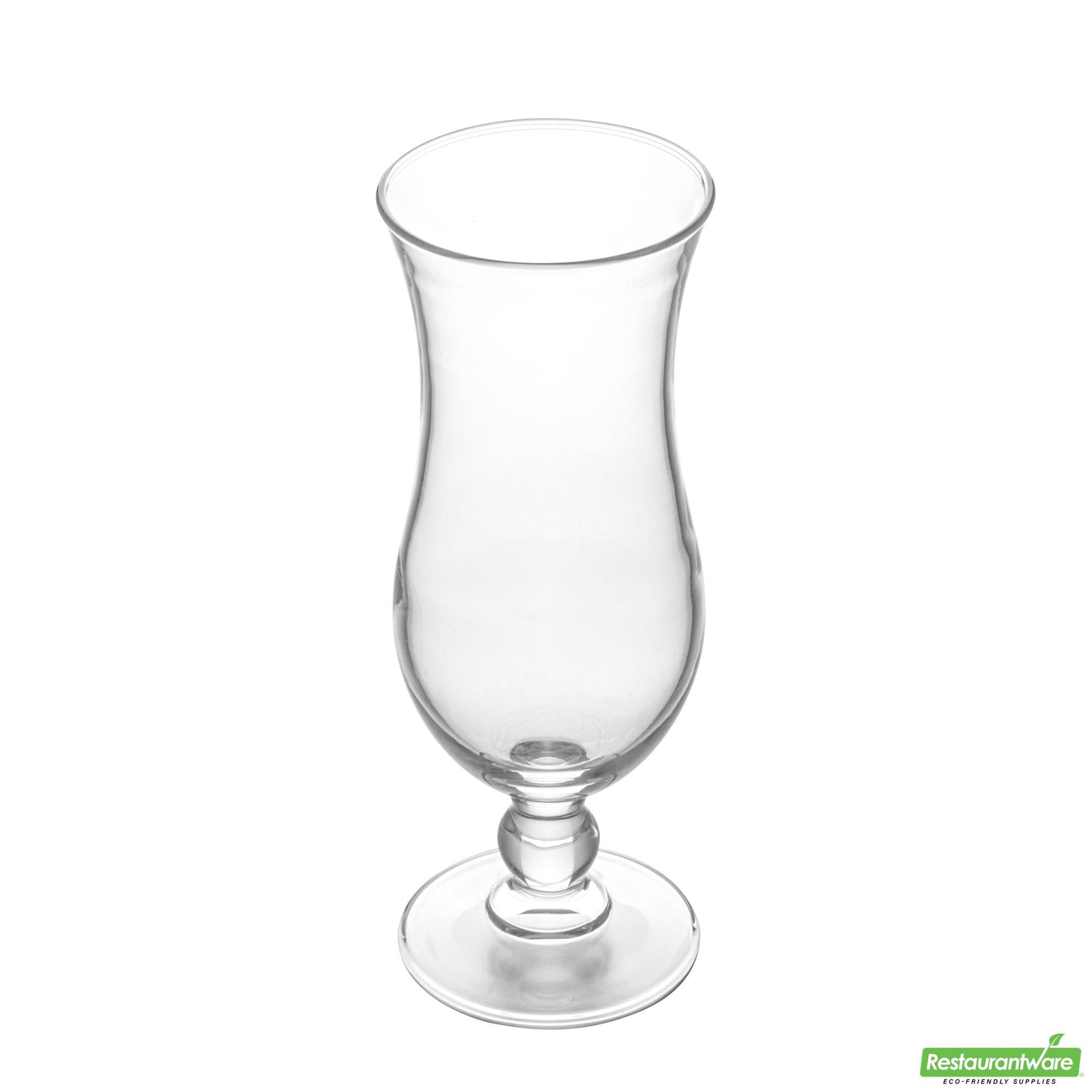Wholesale Restaurantware 16 Oz Hurricane Glass - 3.2" X 3.2" X 8.3"- Bulk