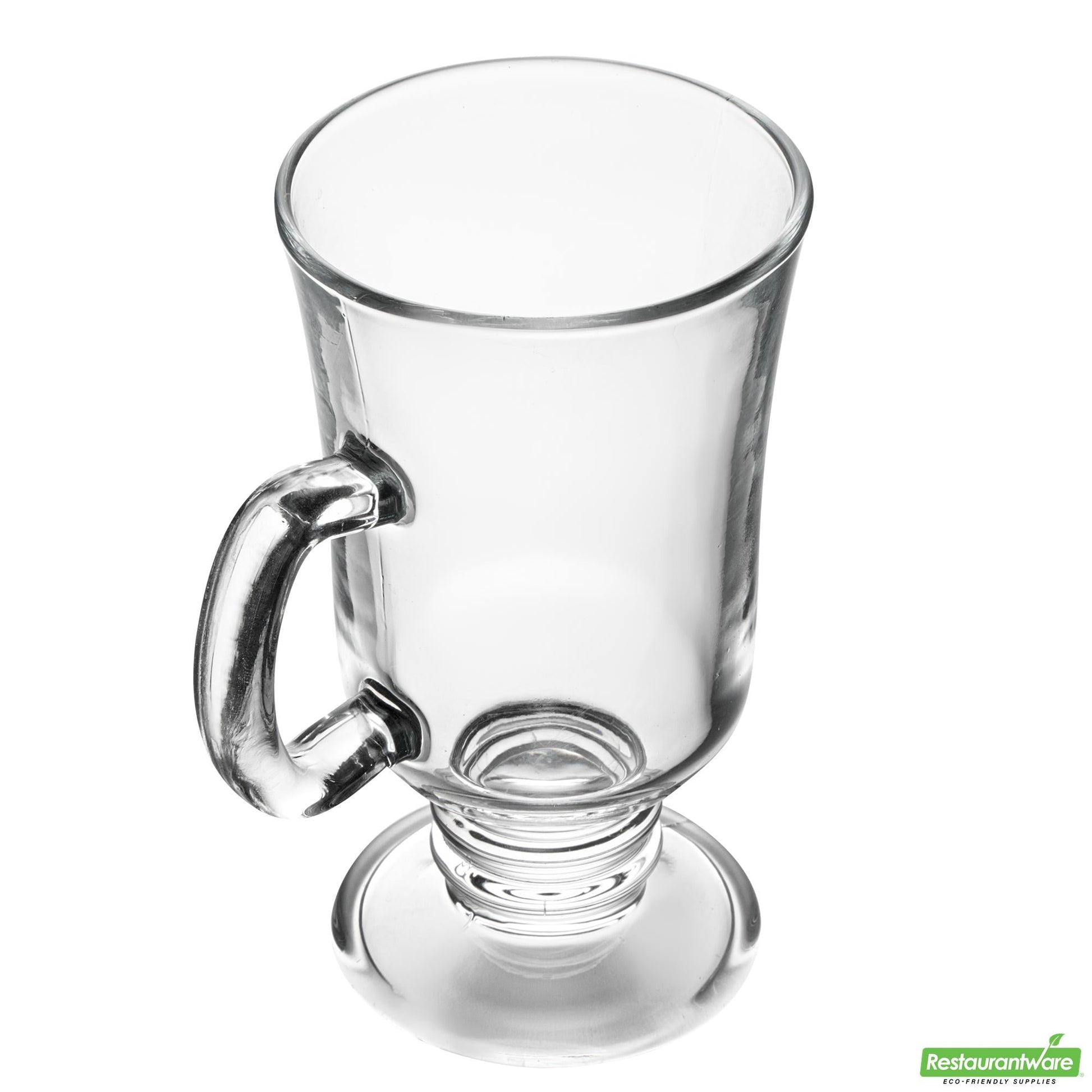 Wholesale Restaurantware 9 Oz Irish Coffee Mug Glass - 4.3" X 3" X 5.7"- Bulk