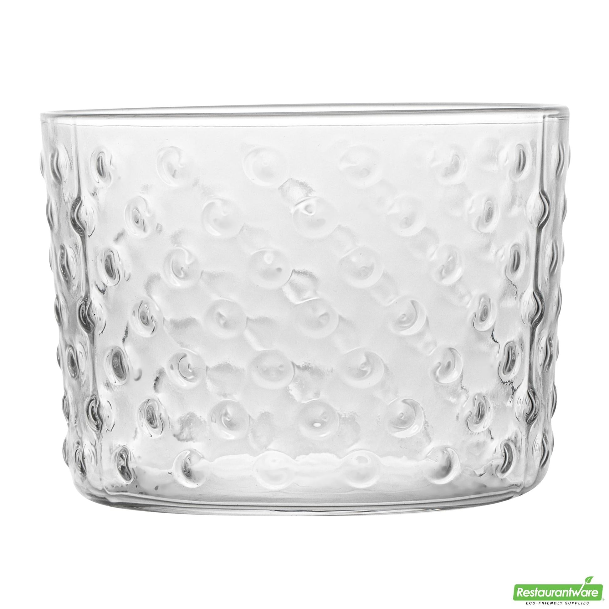 Wholesale Restaurantware 8 Oz Hobnail Rocks Glass / Tumbler - 3.3" X 3.3" X 2.5"- Bulk