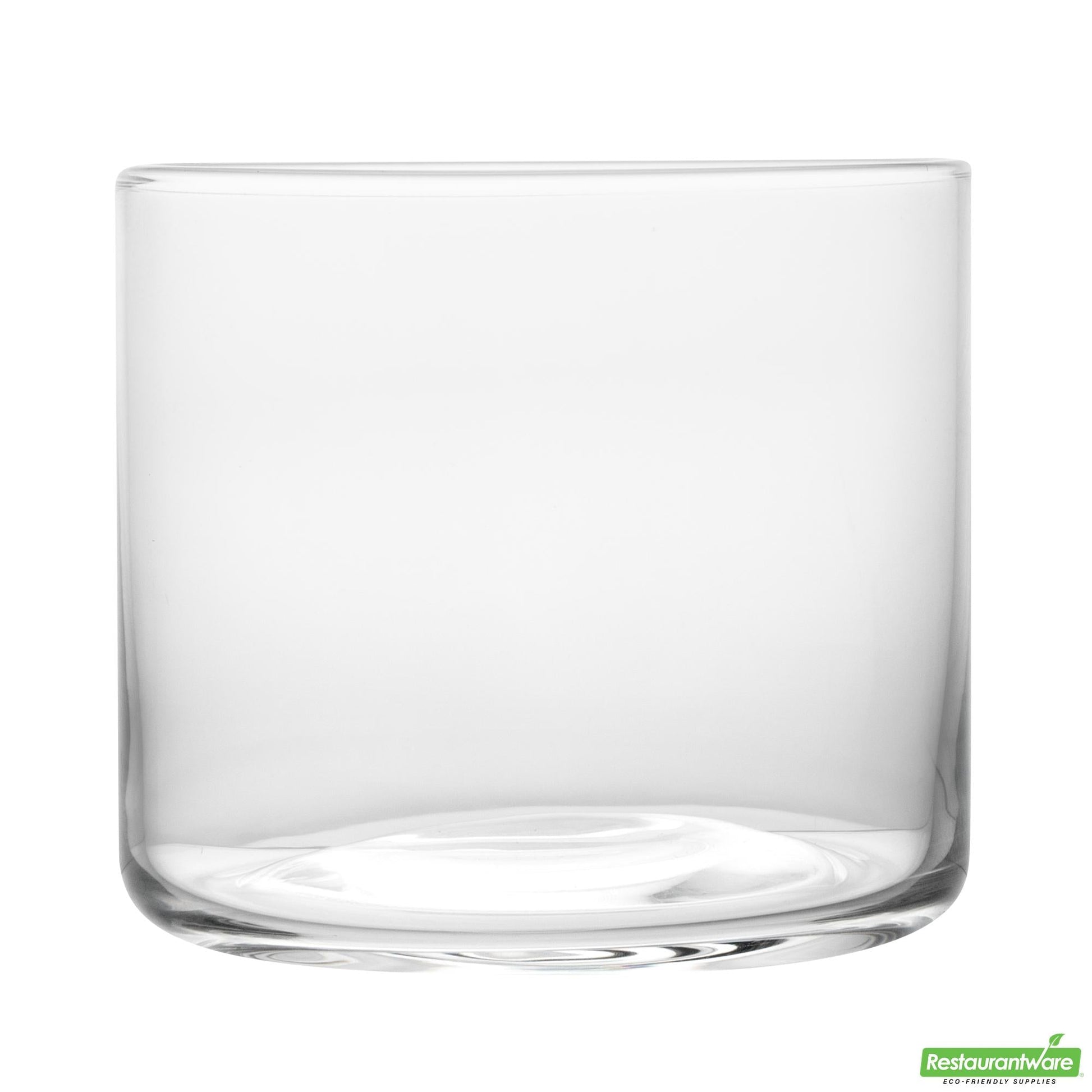 Wholesale Restaurantware 13 Oz Spanish Double Rocks Glass / Tumbler - 3.5" X 3.5" X 3.2"- Bulk