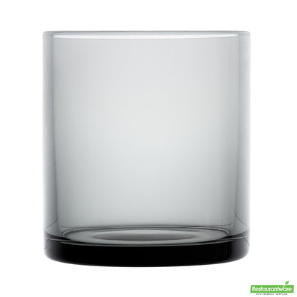 Wholesale Restaurantware 10 Oz Gray Rocks / Old Fashioned Glass - 3.2" X 3.2" X 3.5"- Bulk
