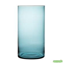 Wholesale Restaurantware 16 Oz Blue Beverage Glass - 3" X 3" X 5.5"- Bulk