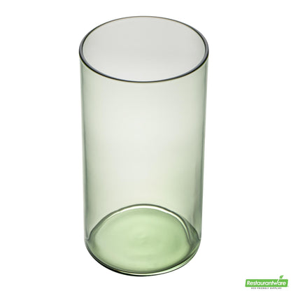 Wholesale Restaurantware 16 Oz Green Beverage Glass - 3" X 3" X 5.5"- Bulk
