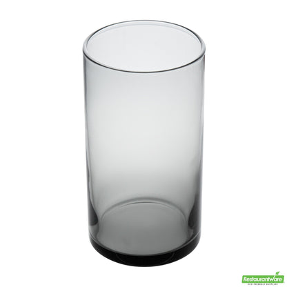 Wholesale Restaurantware 16 Oz Gray Beverage Glass - 3" X 3" X 5.5"- Bulk
