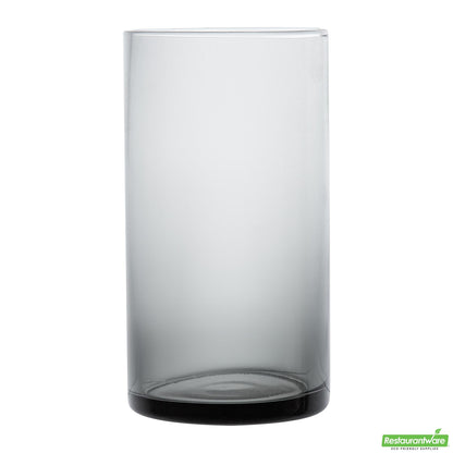 Wholesale Restaurantware 16 Oz Gray Beverage Glass - 3" X 3" X 5.5"- Bulk
