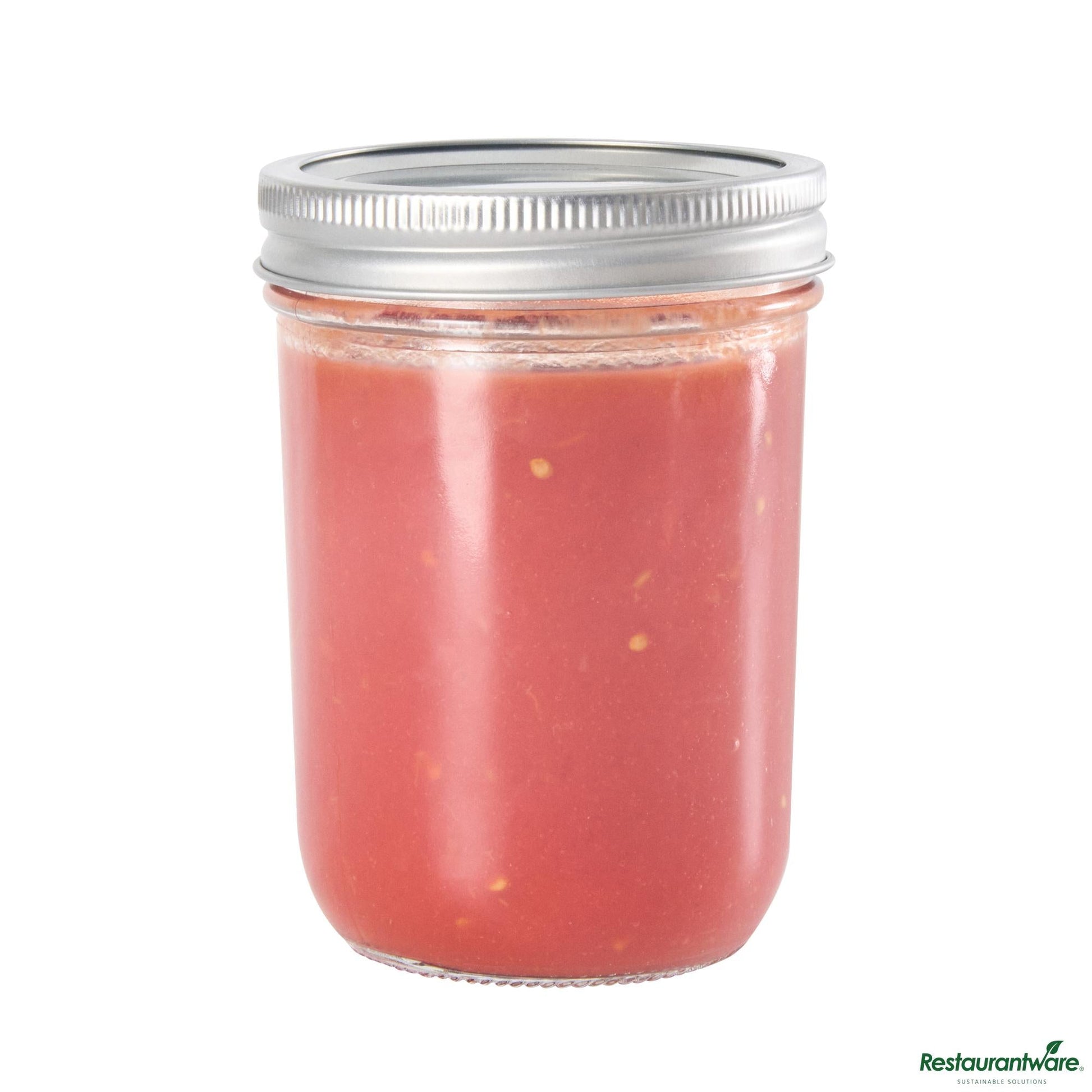 Wholesale Restaurantware 15 Oz Wide Mouth Glass Canning / Mason Jar - 3.5"×3.5"×4.8"- Bulk