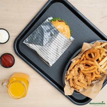 Wholesale Restaurantware Paper Printed Burger Foil Bag - 5.9"×1.2"×6.5"- Bulk