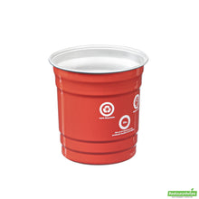 Wholesale Restaurantware Saving Nature 10 Oz Red Aluminum Drinking Cup - 3.5" X 3.5" X 3.1"- Bulk