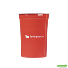 Wholesale Restaurantware Saving Nature 20 Oz Red Aluminum Drinking Cup - 3.9" X 3.9" X 5"- Bulk
