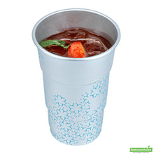 Wholesale Restaurantware Saving Nature 20 Oz Aluminum Color Changing Drinking Cup - 3 1/2'' X 3 1/2'' X 5 1/2'' - 4 Count Box- Bulk