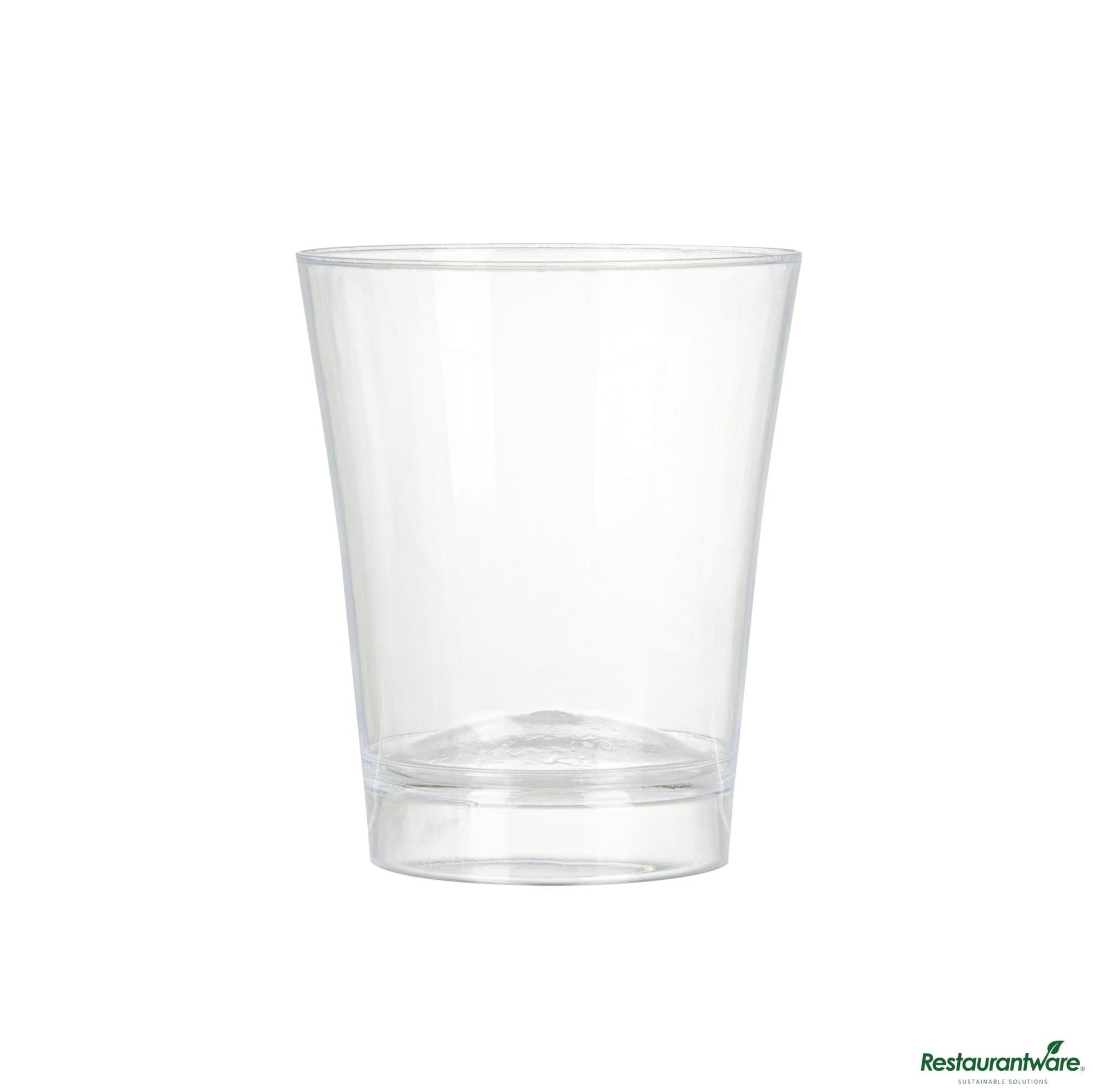 Wholesale Restaurantware 3 Oz Round Clear Plastic Mini Parfait Glass - 2" X 2" X 2.5"- Bulk