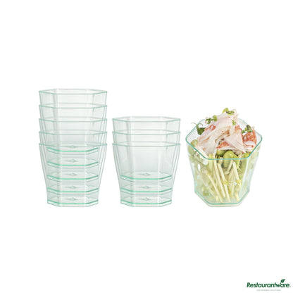 Wholesale Restaurantware Cup 2 Z Plst Hx Grn- Bulk